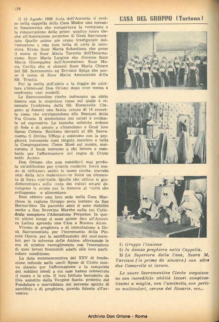 La piccola Opera della Divina Provvidenza, 47, 09, 01-09-1952, pagina 12