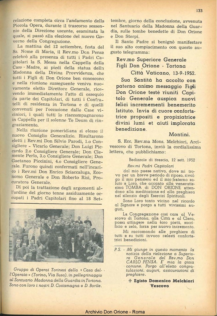 La piccola Opera della Divina Provvidenza, 47, 10, 01-10-1952, pagina 3