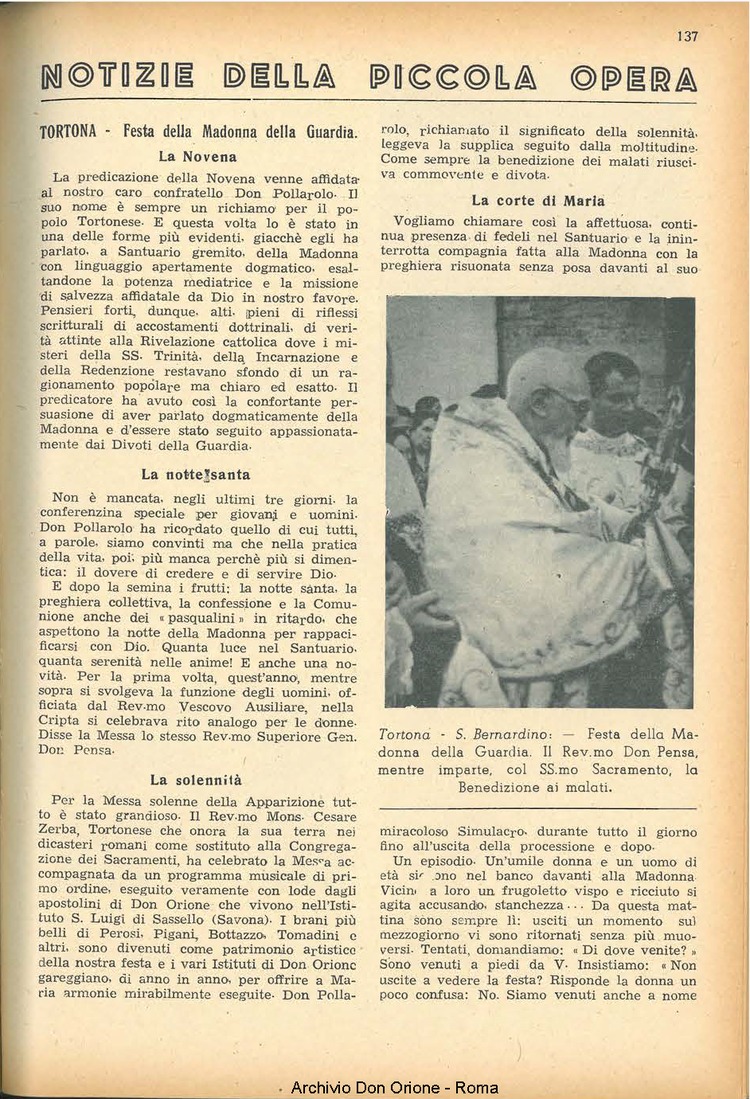 La piccola Opera della Divina Provvidenza, 47, 10, 01-10-1952, pagina 7