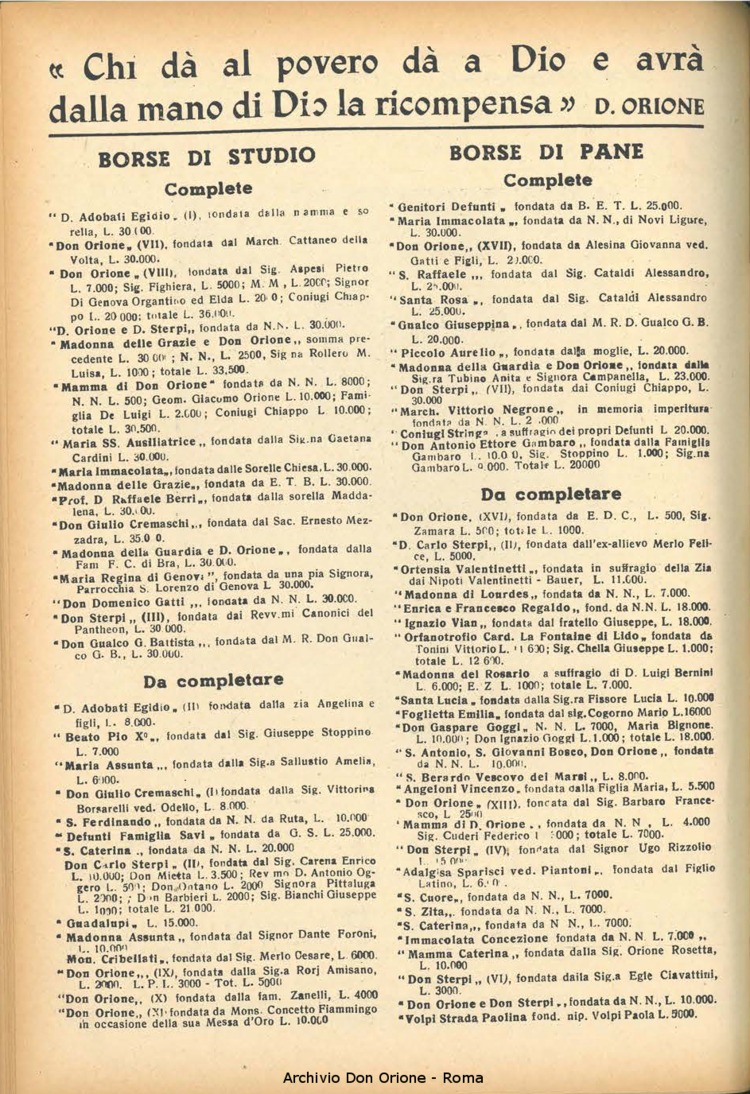 La piccola Opera della Divina Provvidenza, 47, 12, 01-12-1952, pagina 2