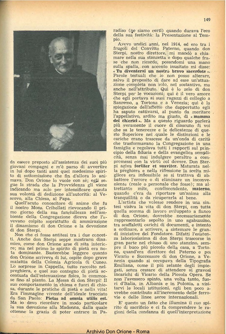La piccola Opera della Divina Provvidenza, 47, 12, 01-12-1952, pagina 5