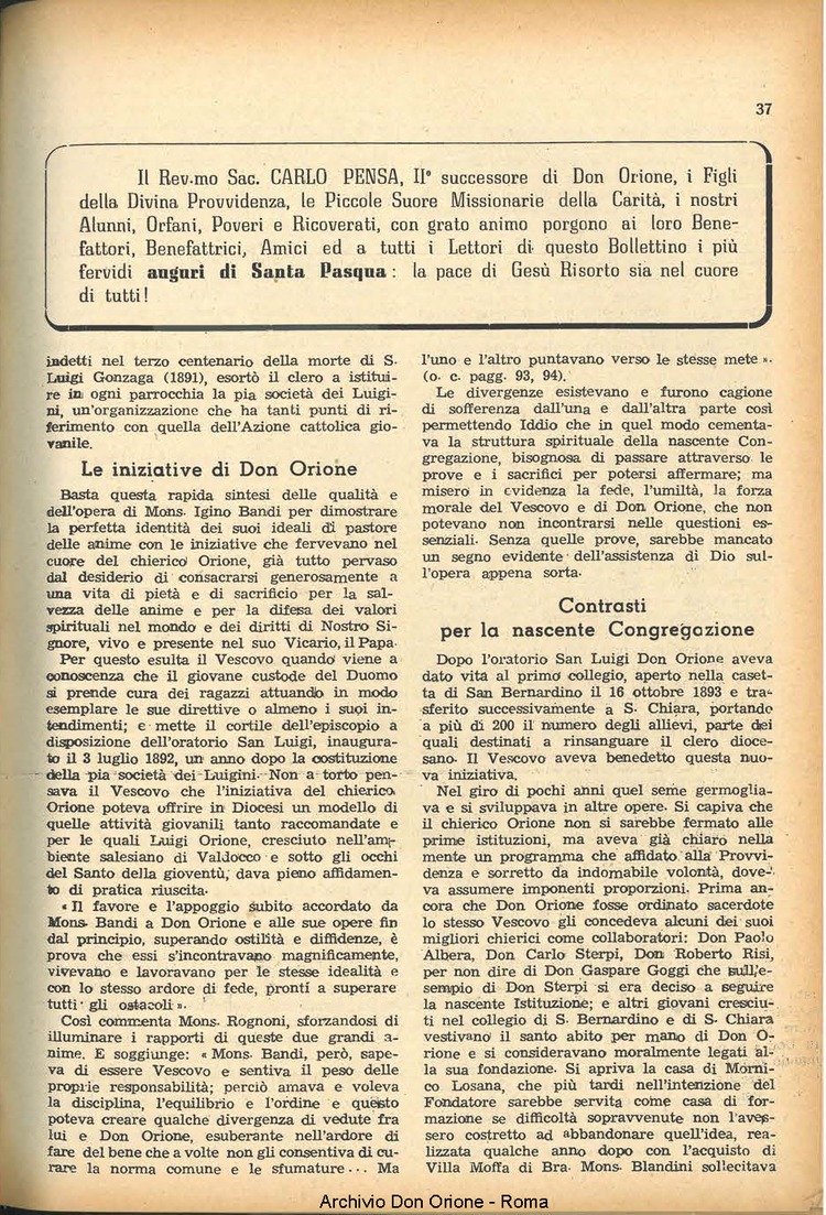 La piccola Opera della Divina Provvidenza, 48, 03, 01-03-1953, pagina 5