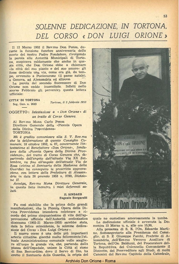La piccola Opera della Divina Provvidenza, 48, 04, 01-04-1953, pagina 5