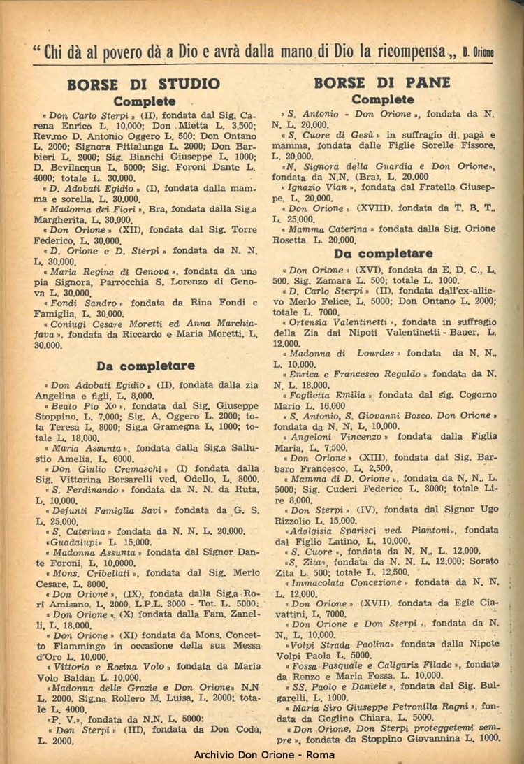 La piccola Opera della Divina Provvidenza, 48, 05, 01-05-1953, pagina 2