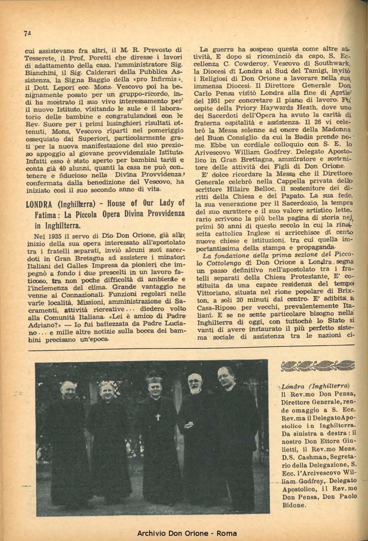 La piccola Opera della Divina Provvidenza, 48, 05, 01-05-1953, pagina 10