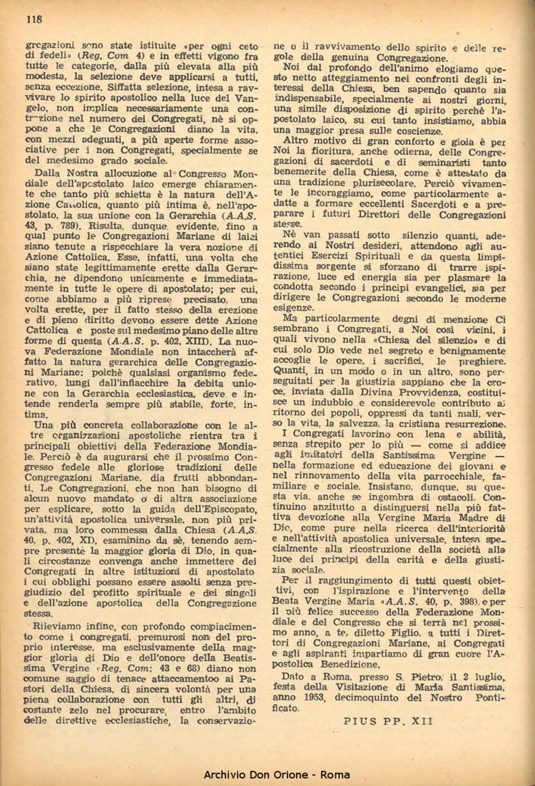 La piccola Opera della Divina Provvidenza, 48, 08, 01-08-1953, pagina 6
