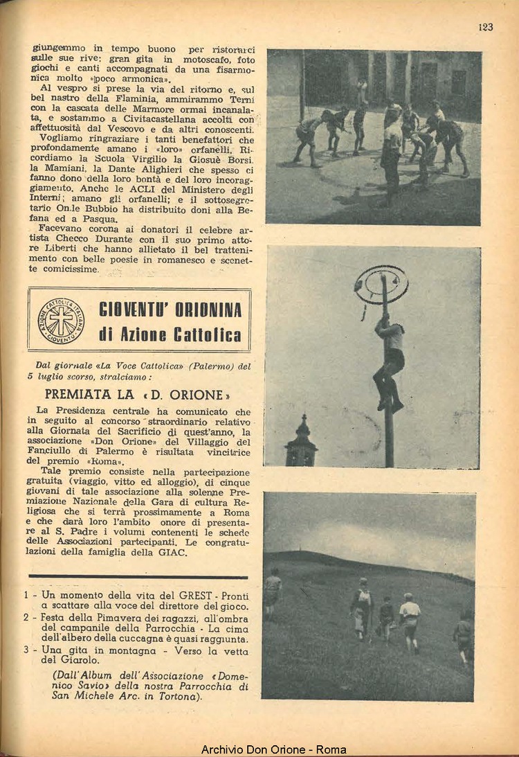 La piccola Opera della Divina Provvidenza, 48, 08, 01-08-1953, pagina 11