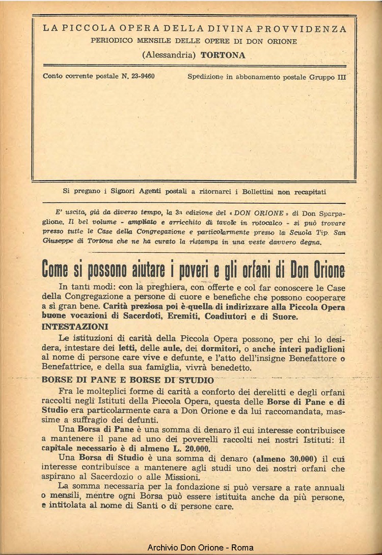 La piccola Opera della Divina Provvidenza, 48, 09, 01-09-1953, pagina 16