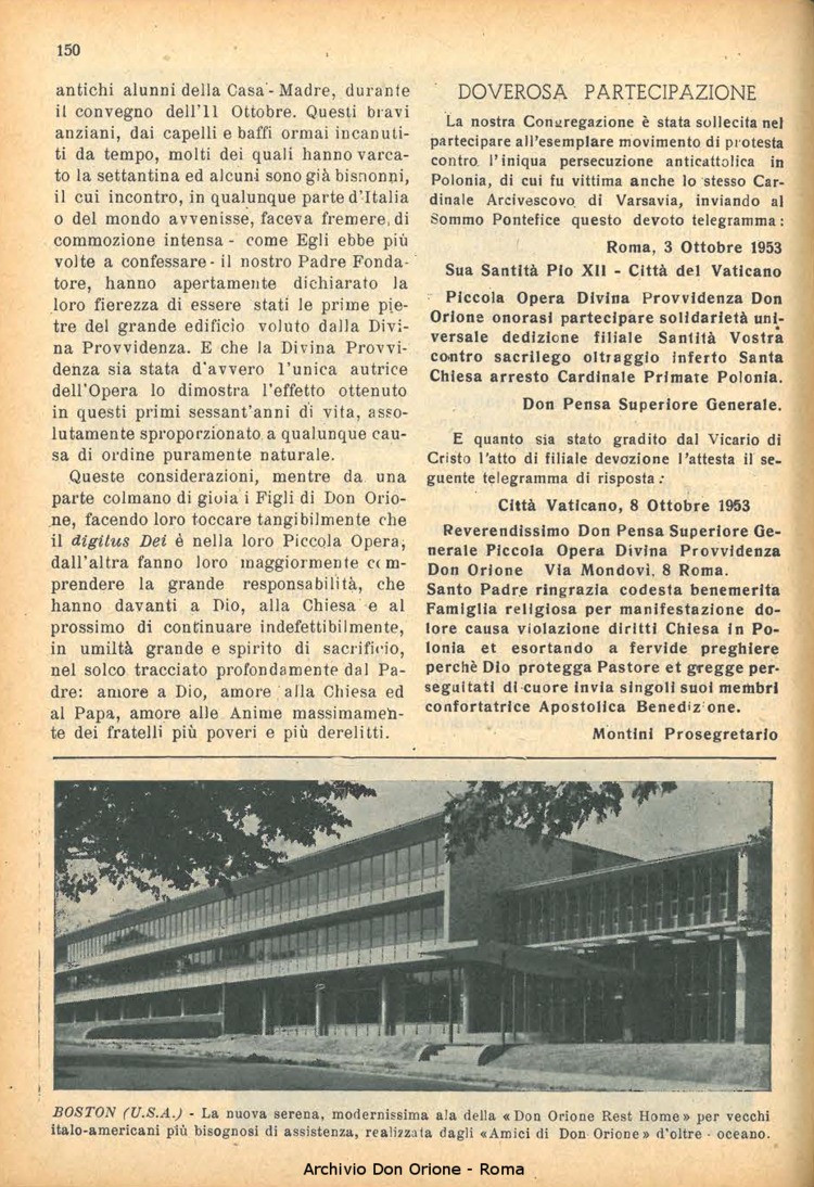 La piccola Opera della Divina Provvidenza, 48, 10, 01-10-1953, pagina 6