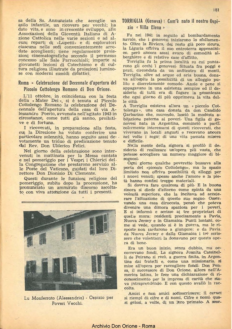 La piccola Opera della Divina Provvidenza, 48, 12, 01-12-1953, pagina 13