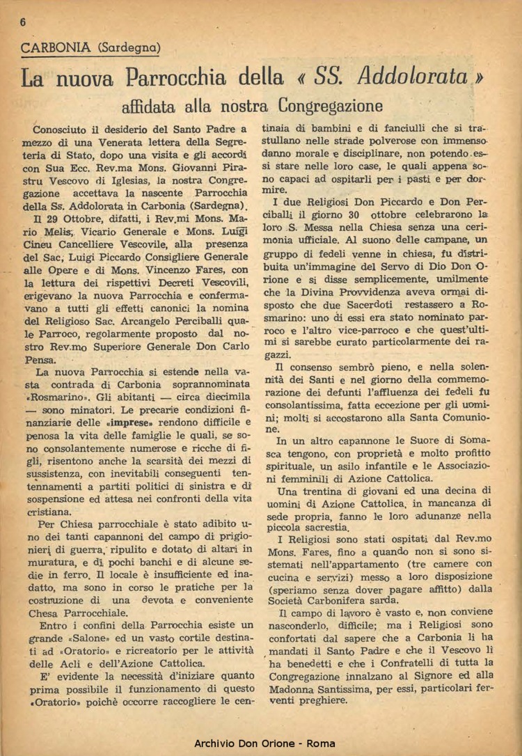 La piccola Opera della Divina Provvidenza, 49, 01, 01-01-1954, pagina 8