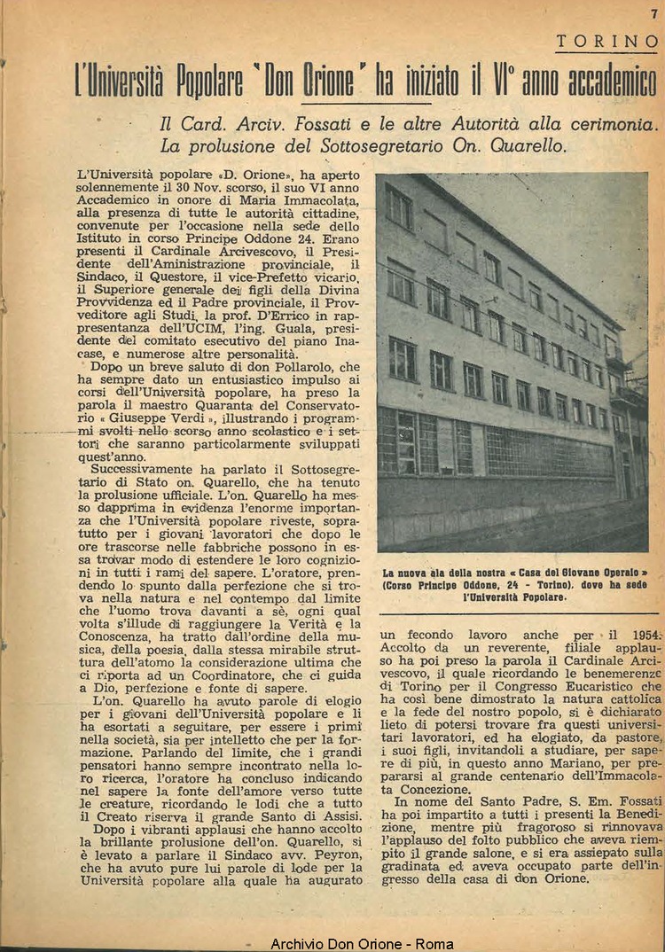 La piccola Opera della Divina Provvidenza, 49, 01, 01-01-1954, pagina 9