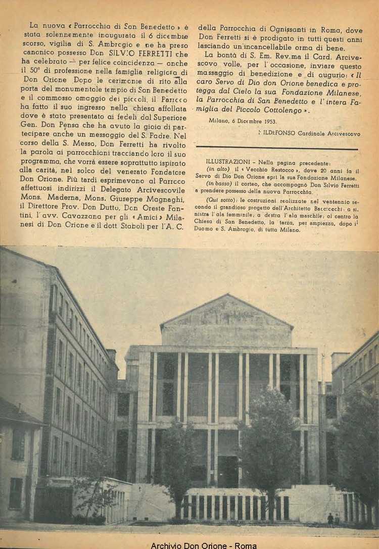 La piccola Opera della Divina Provvidenza, 49, 01, 01-01-1954, pagina 11