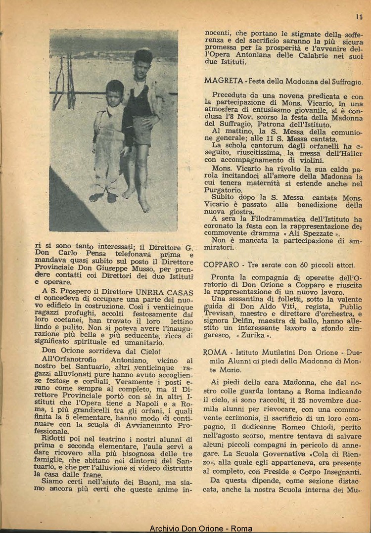 La piccola Opera della Divina Provvidenza, 49, 01, 01-01-1954, pagina 13