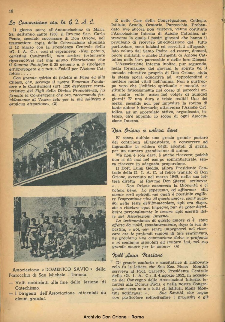 La piccola Opera della Divina Provvidenza, 49, 01, 01-01-1954, pagina 18