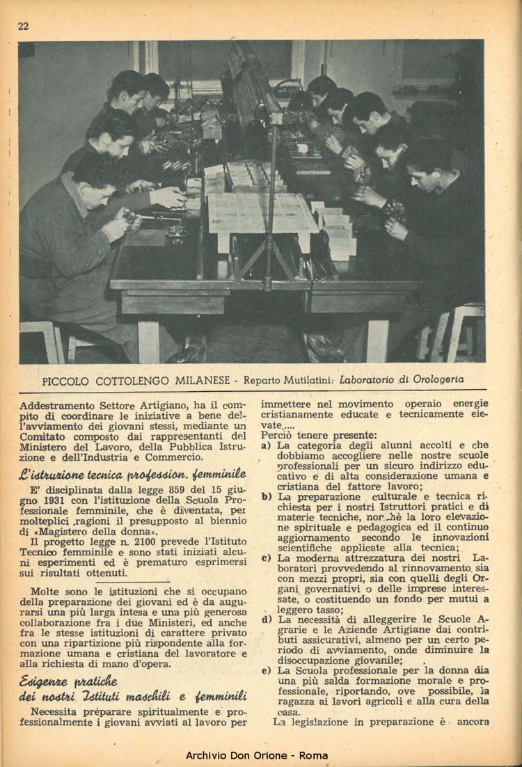 La piccola Opera della Divina Provvidenza, 49, 02, 01-02-1954, pagina 8