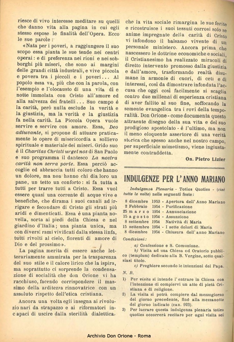 La piccola Opera della Divina Provvidenza, 49, 03, 01-03-1954, pagina 4