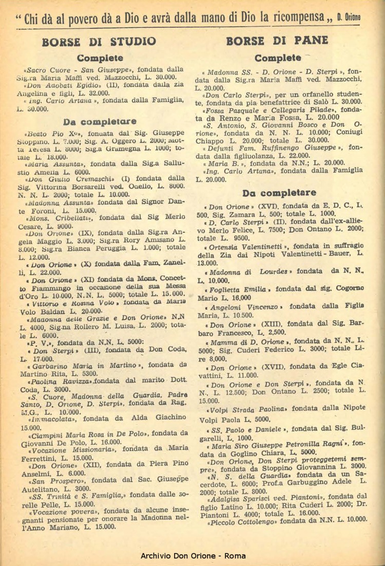La piccola Opera della Divina Provvidenza, 49, 04, 01-04-1954, pagina 2