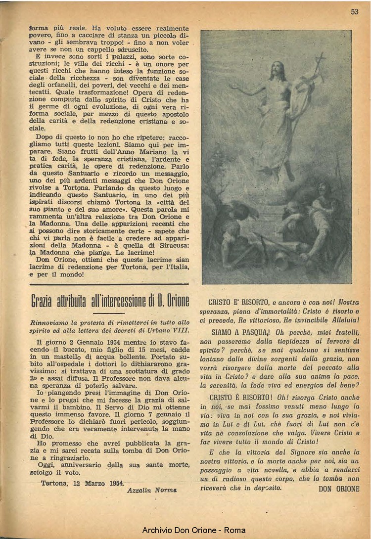 La piccola Opera della Divina Provvidenza, 49, 04, 01-04-1954, pagina 7