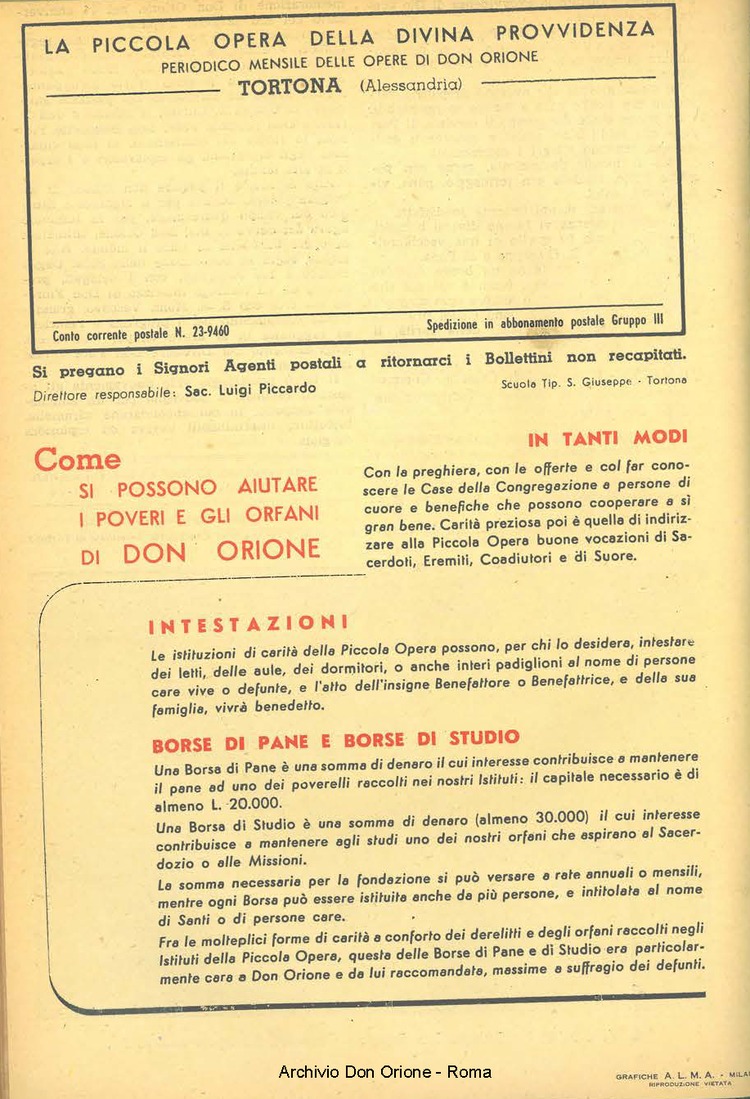 La piccola Opera della Divina Provvidenza, 49, 04, 01-04-1954, pagina 20