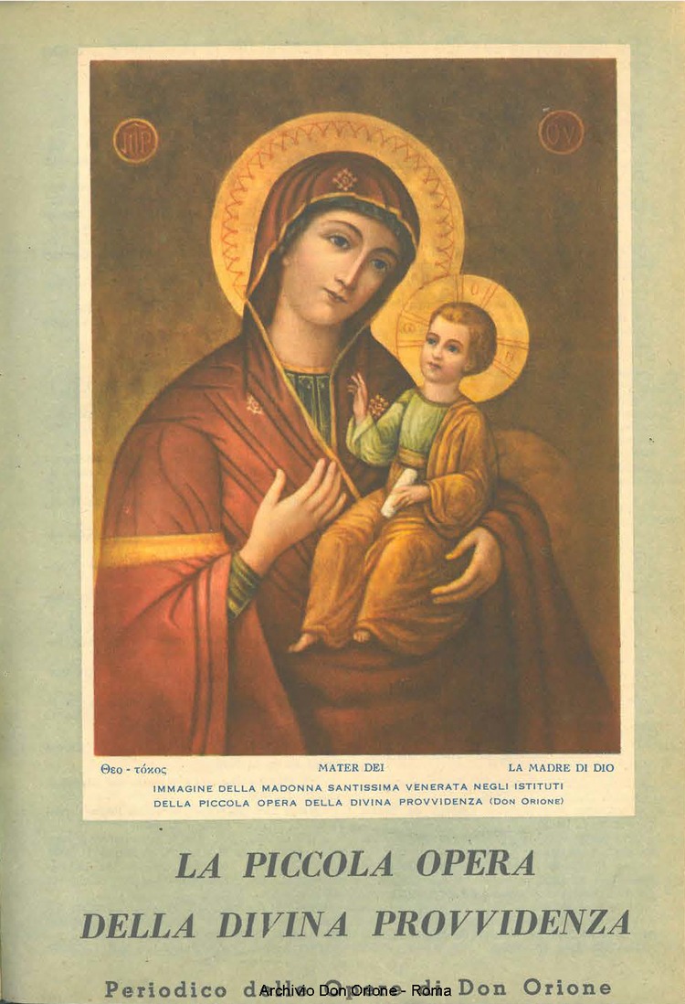 La piccola Opera della Divina Provvidenza, 49, 05, 01-05-1954, pagina 1