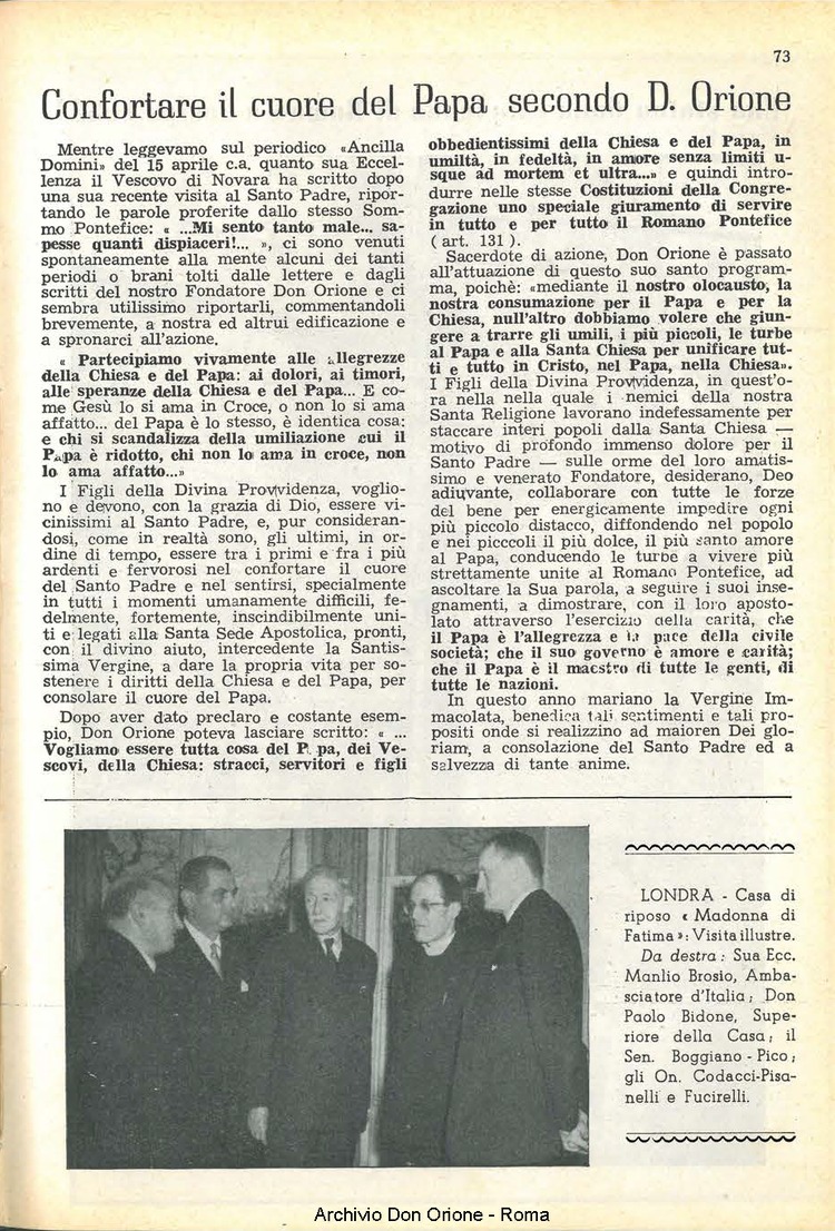 La piccola Opera della Divina Provvidenza, 49, 05, 01-05-1954, pagina 11