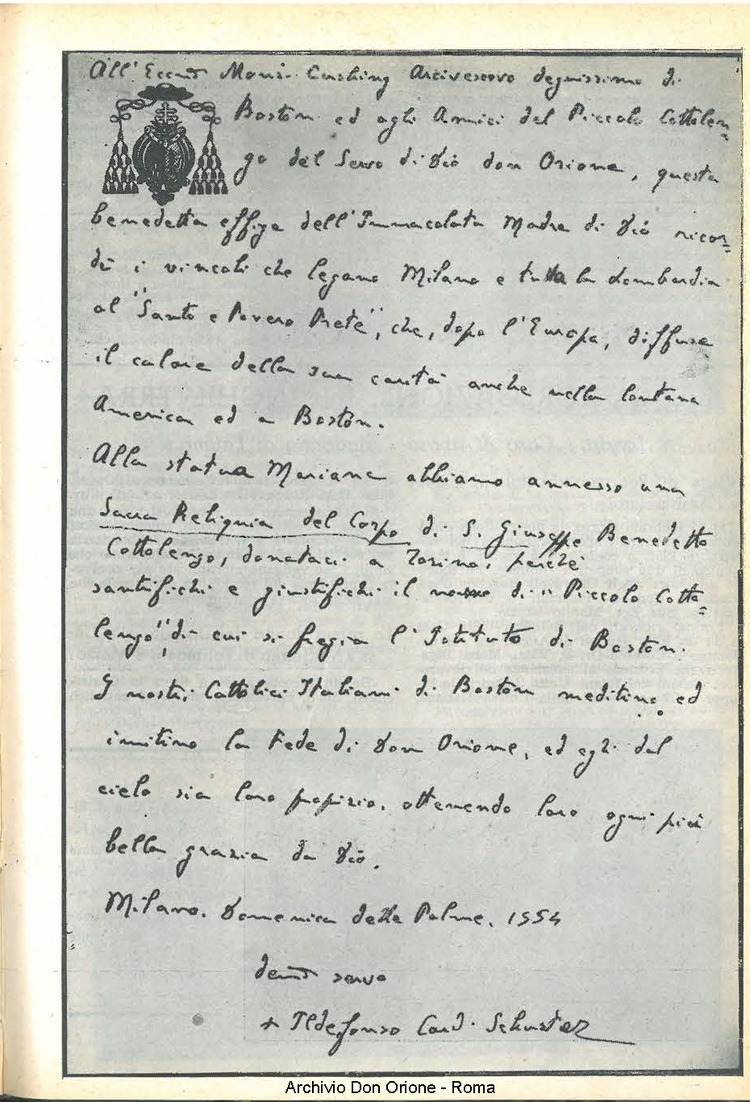 La piccola Opera della Divina Provvidenza, 49, 05, 01-05-1954, pagina 13