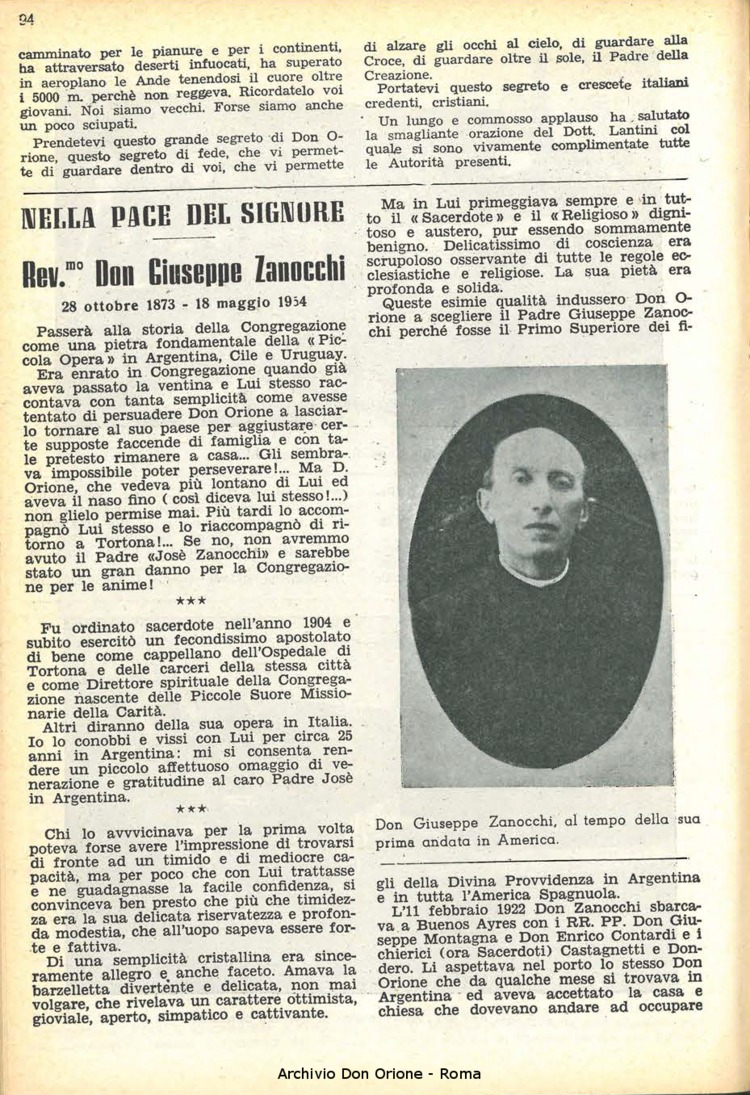 La piccola Opera della Divina Provvidenza, 49, 06, 01-06-1954, pagina 16