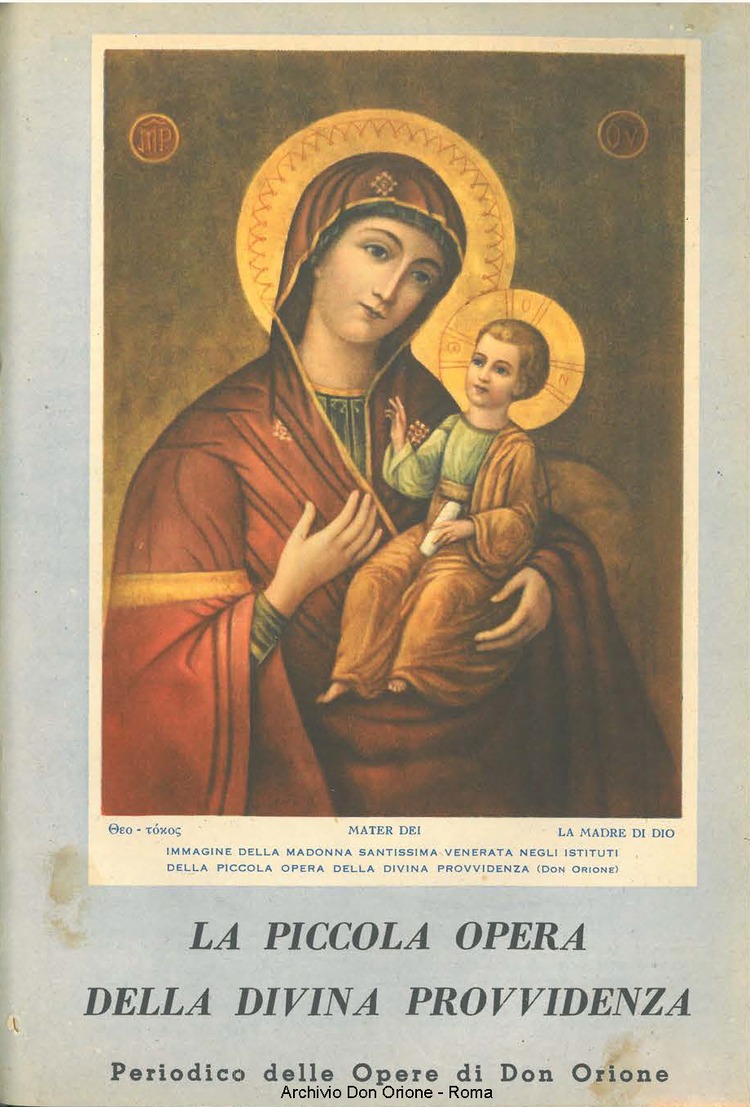 La piccola Opera della Divina Provvidenza, 49, 08_09, 01-09-1954, pagina 1