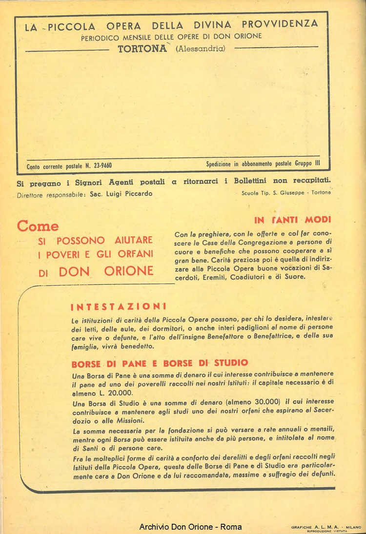 La piccola Opera della Divina Provvidenza, 49, 08_09, 01-09-1954, pagina 28
