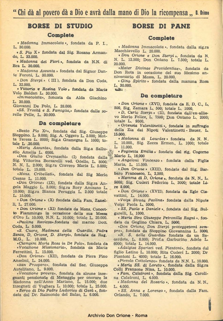 La piccola Opera della Divina Provvidenza, 49, 10, 01-10-1954, pagina 2