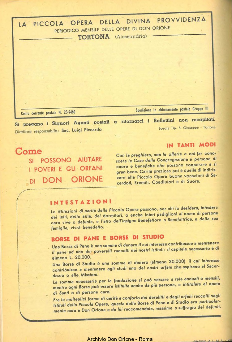 La piccola Opera della Divina Provvidenza, 50, 01, 01-01-1955, pagina 20