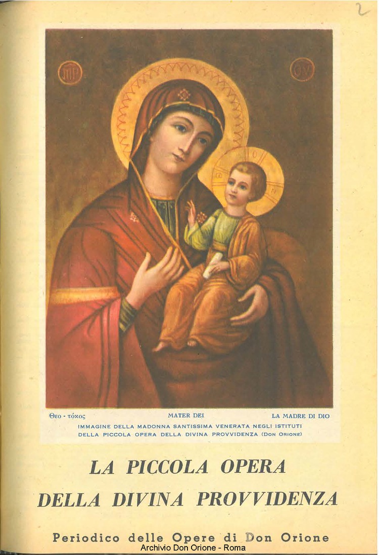 La piccola Opera della Divina Provvidenza, 50, 02, 01-02-1955, pagina 1