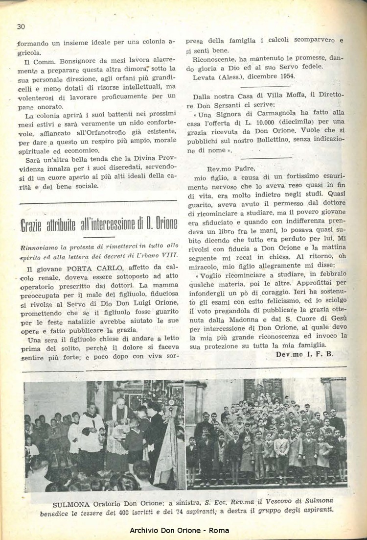 La piccola Opera della Divina Provvidenza, 50, 02, 01-02-1955, pagina 16