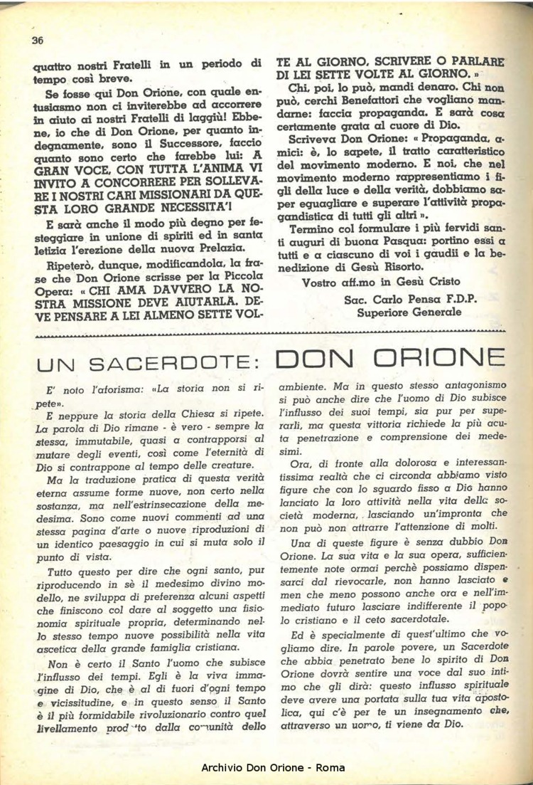 La piccola Opera della Divina Provvidenza, 50, 03_04, 01-04-1955, pagina 6
