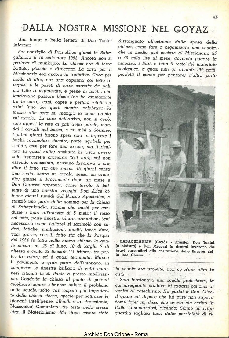 La piccola Opera della Divina Provvidenza, 50, 03_04, 01-04-1955, pagina 13