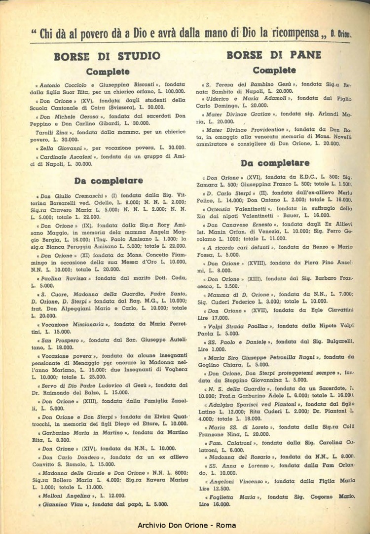 La piccola Opera della Divina Provvidenza, 50, 05, 01-05-1955, pagina 2