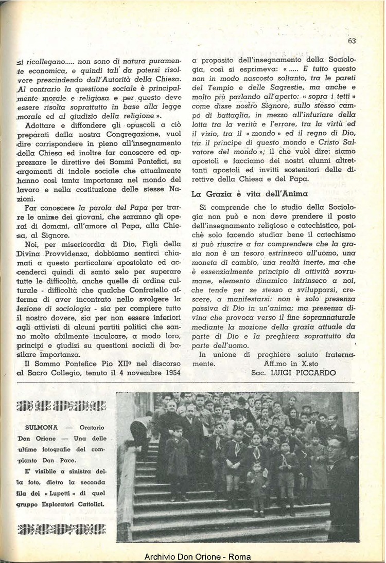 La piccola Opera della Divina Provvidenza, 50, 05, 01-05-1955, pagina 17