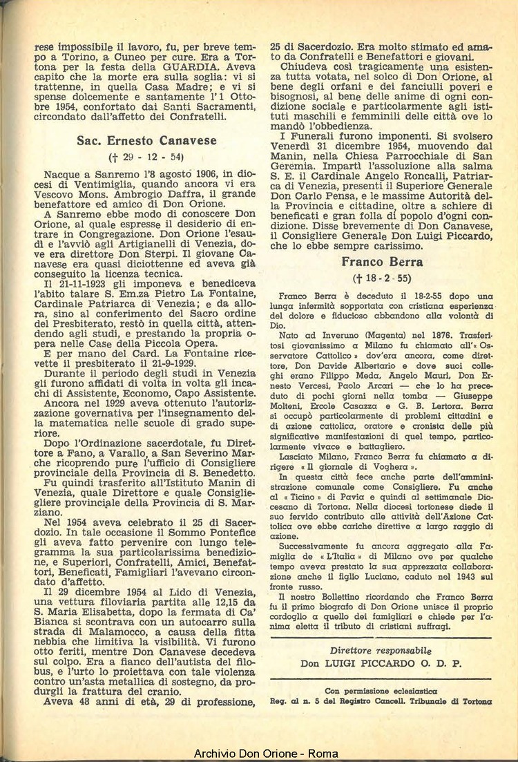 La piccola Opera della Divina Provvidenza, 50, 05, 01-05-1955, pagina 19
