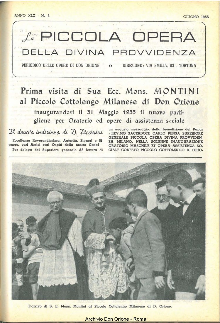 La piccola Opera della Divina Provvidenza, 50, 06, 01-06-1955, pagina 3