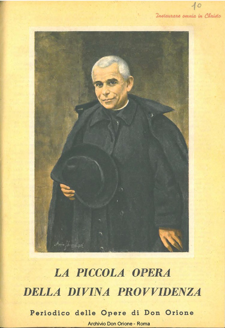 La piccola Opera della Divina Provvidenza, 50, 10, 01-10-1955, pagina 1