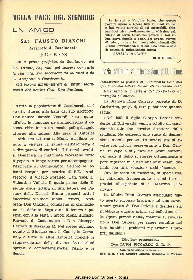 La piccola Opera della Divina Provvidenza, 50, 10, 01-10-1955, pagina 19