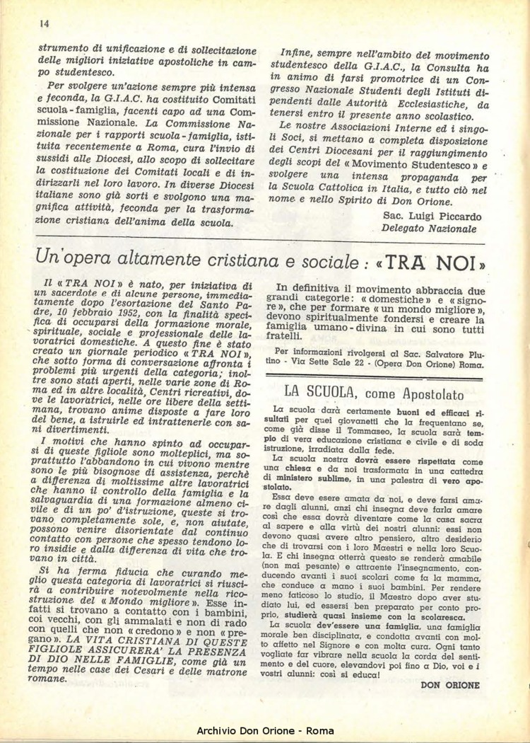 La piccola Opera della Divina Provvidenza, 51, 01, 01-01-1956, pagina 16