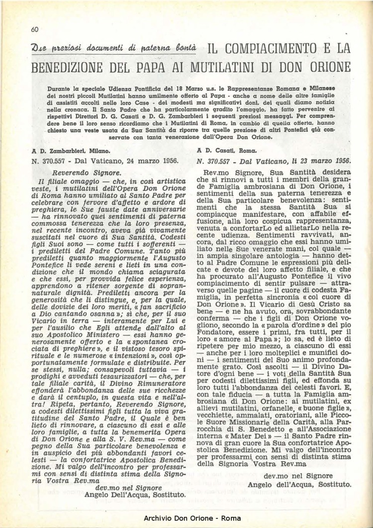 La piccola Opera della Divina Provvidenza, 51, 04_05, 01-05-1956, pagina 14