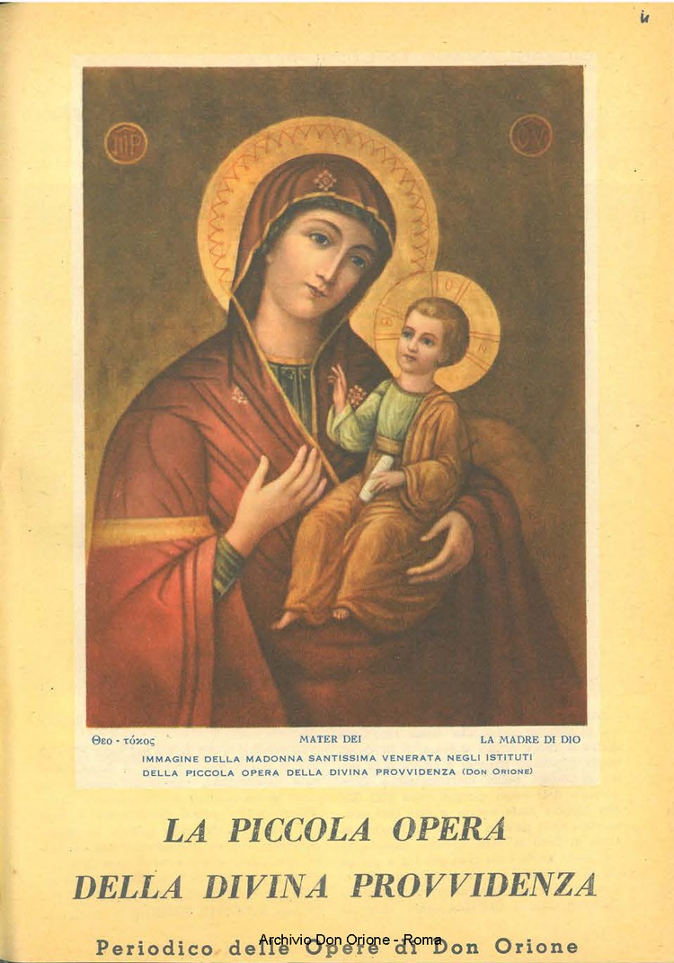 La piccola Opera della Divina Provvidenza, 51, 06_07, 01-07-1956, pagina 1