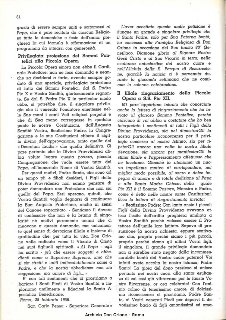 La piccola Opera della Divina Provvidenza, 51, 06_07, 01-07-1956, pagina 6