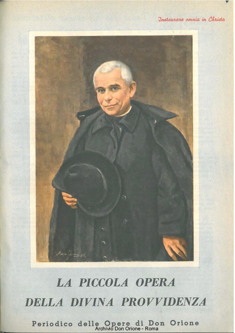 La piccola Opera della Divina Provvidenza, 51, 10, 01-10-1956, pagina 1