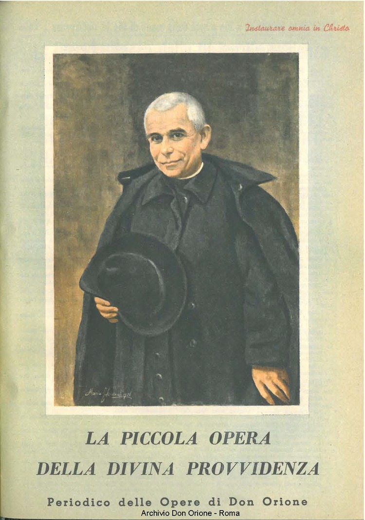 La piccola Opera della Divina Provvidenza, 51, 11_12, 01-12-1956, pagina 1