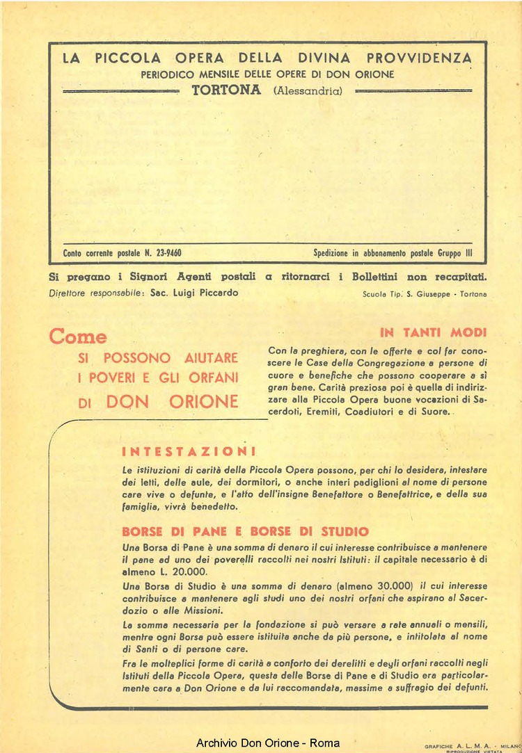 La piccola Opera della Divina Provvidenza, 51, 11_12, 01-12-1956, pagina 36