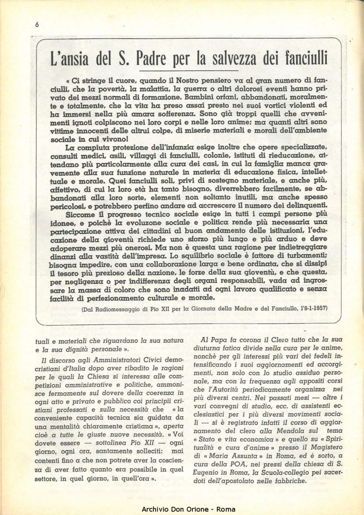 La piccola Opera della Divina Provvidenza, 52, 01_02, 01-02-1957, pagina 8